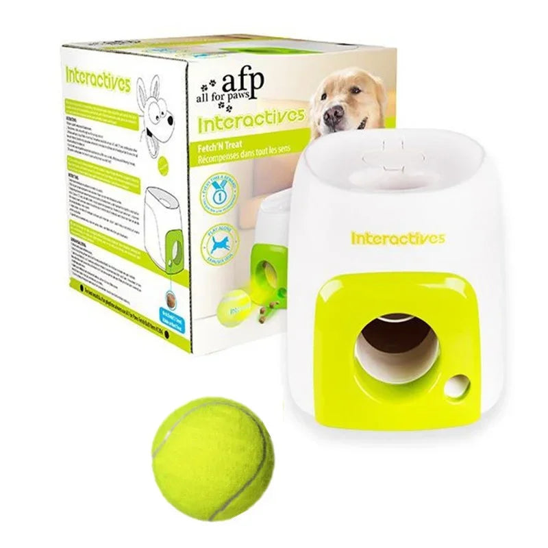 Tennis Ball Launcher Dog Cat Chase Automatic Toys Reward Machine Smart Feeder Throwing Mmachine Pet Ball Thrower